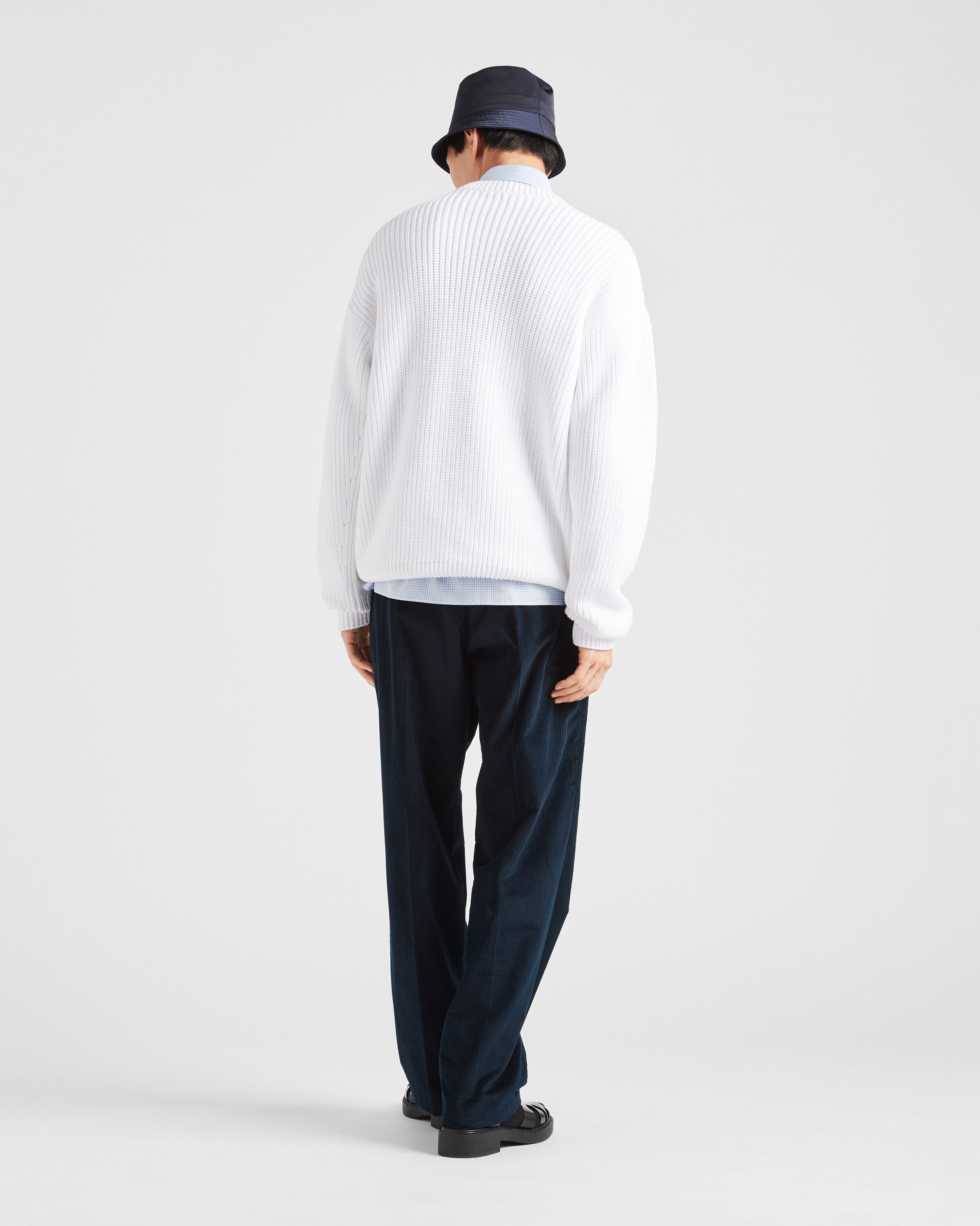 Prada Calça em veludo cotelê 5
