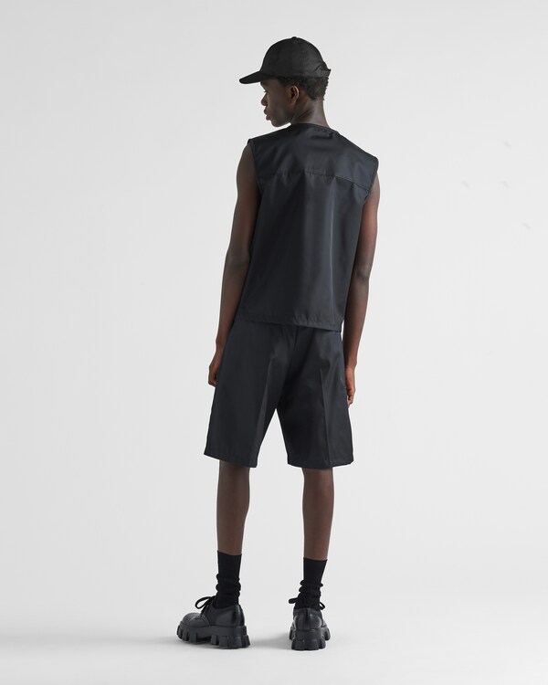 Re-Nylon Bermudas - Black Re-Nylon Bermudas - Black
