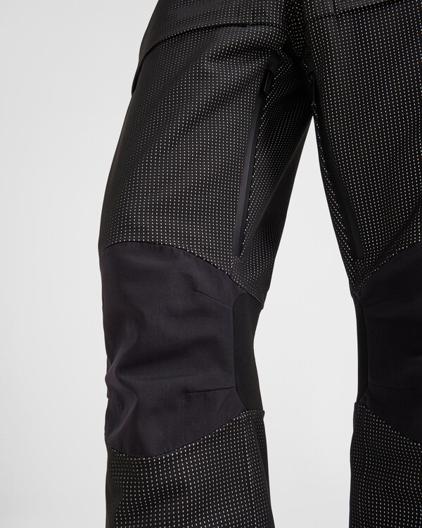 Reflective fabric ski pants Reflective fabric ski pants