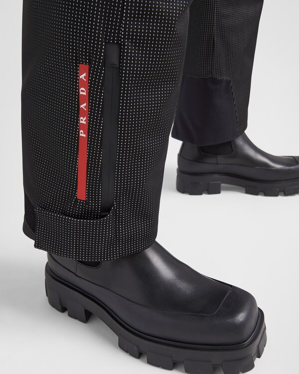 Reflective fabric ski pants Reflective fabric ski pants