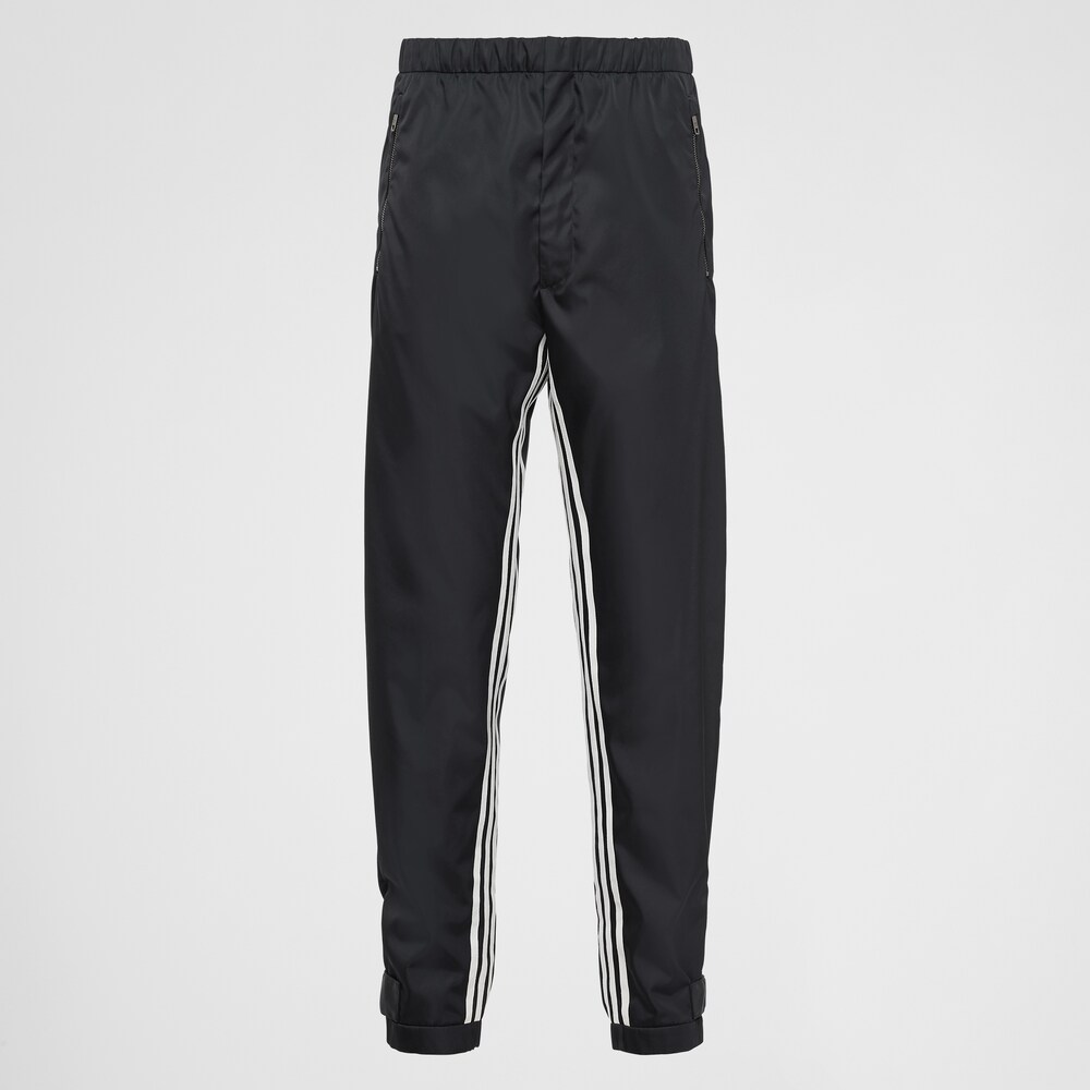 ブラック adidas for Prada Re-Nylon パンツ | Prada