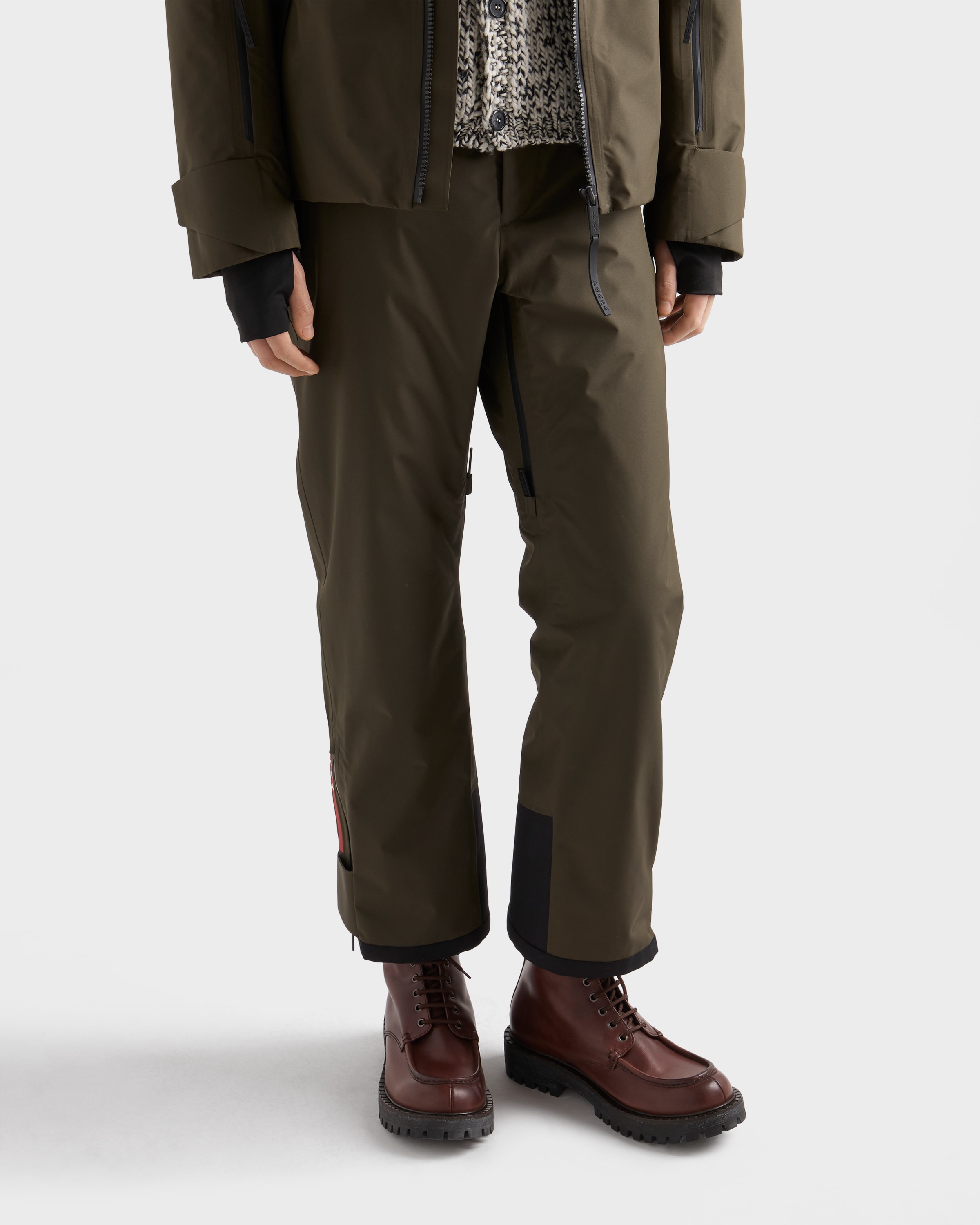 Forest Green Extreme-tex Ski Pants | PRADA - United States