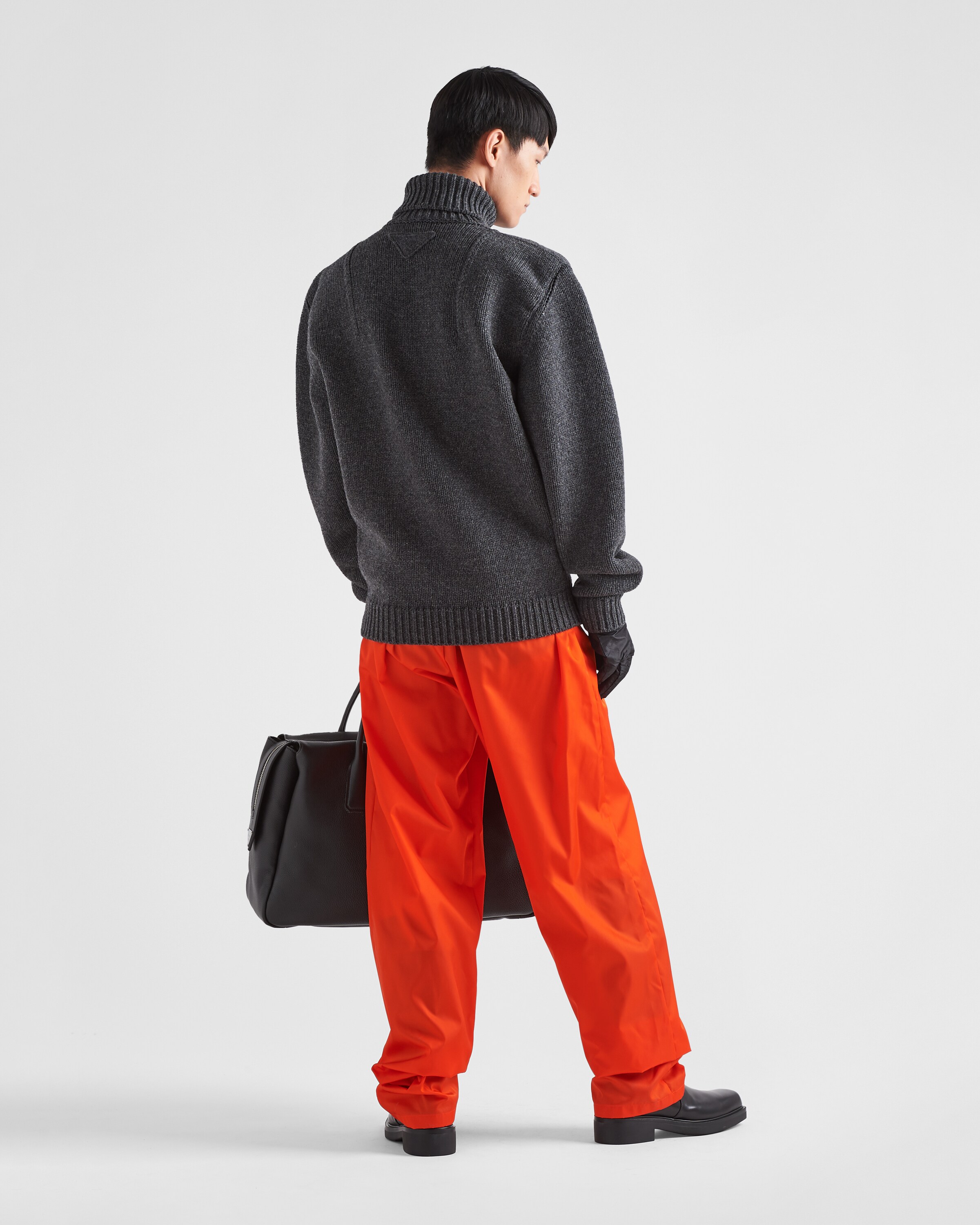 Prada orange discount pants