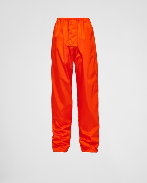 Prada Re-Nylon 再生尼龙长裤 1