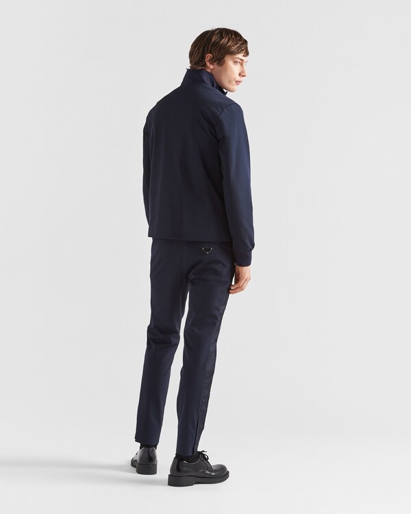 Stretch technical fabric pants - Navy Stretch technical fabric pants - Navy