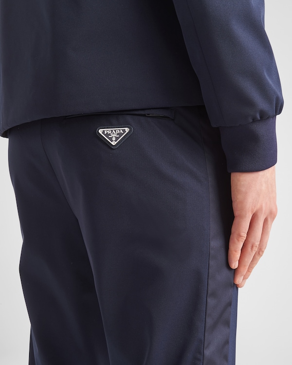 Stretch technical fabric pants - Navy Stretch technical fabric pants - Navy