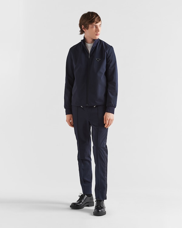 Stretch technical fabric pants - Navy Stretch technical fabric pants - Navy