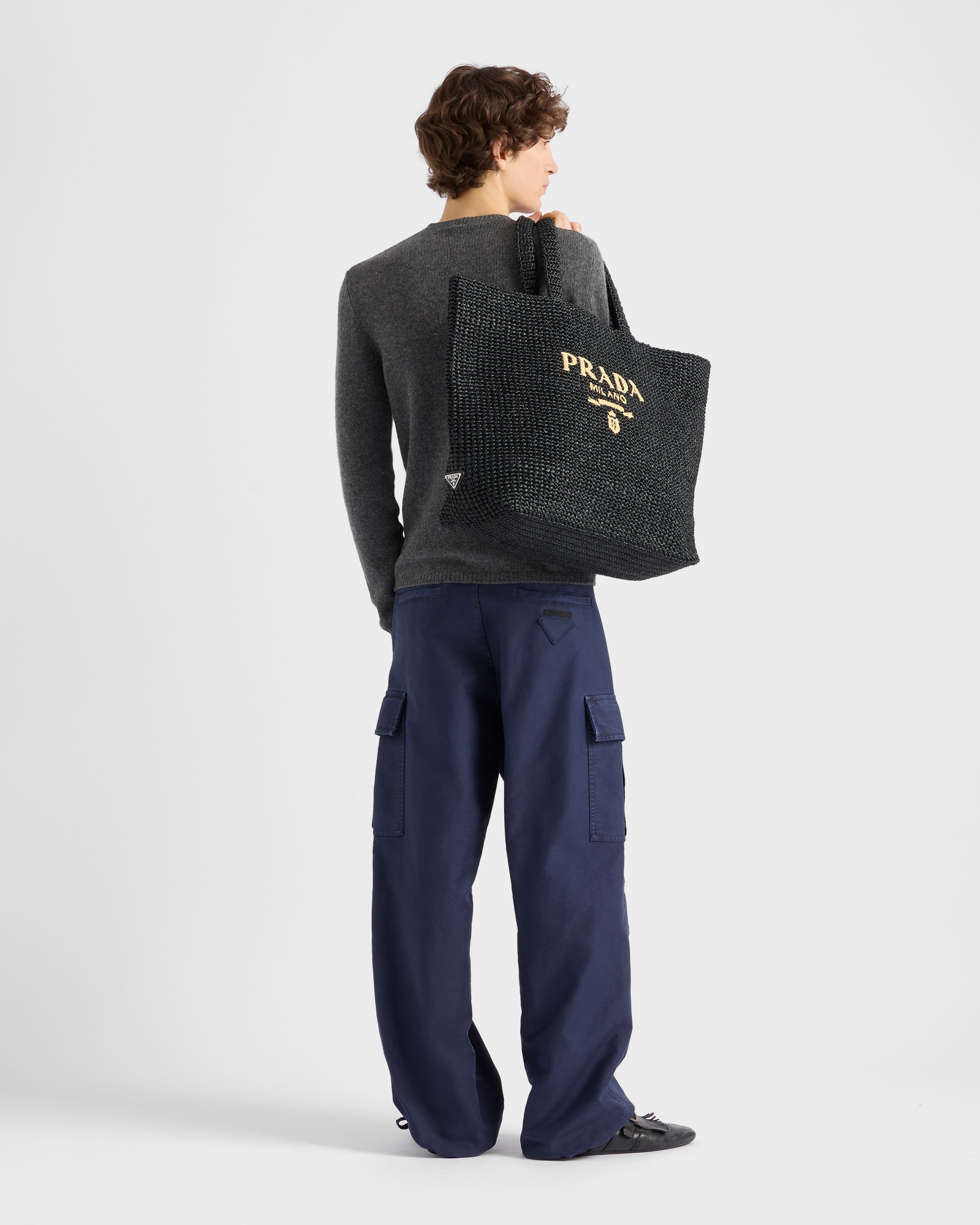 【関税&送料込】Prada Cappuccino Twill Pant Cord Cotton twill pants | PRADA