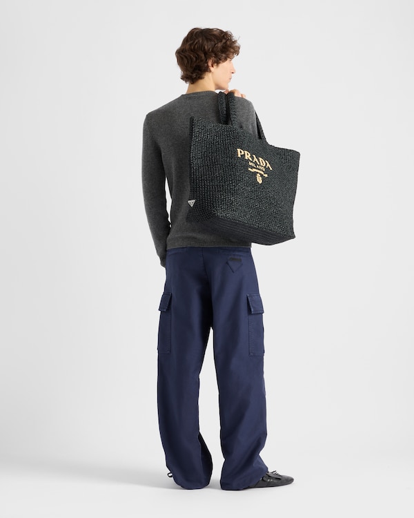 Pantalones cargo de algodón - Azul Pantalones cargo de algodón - Azul