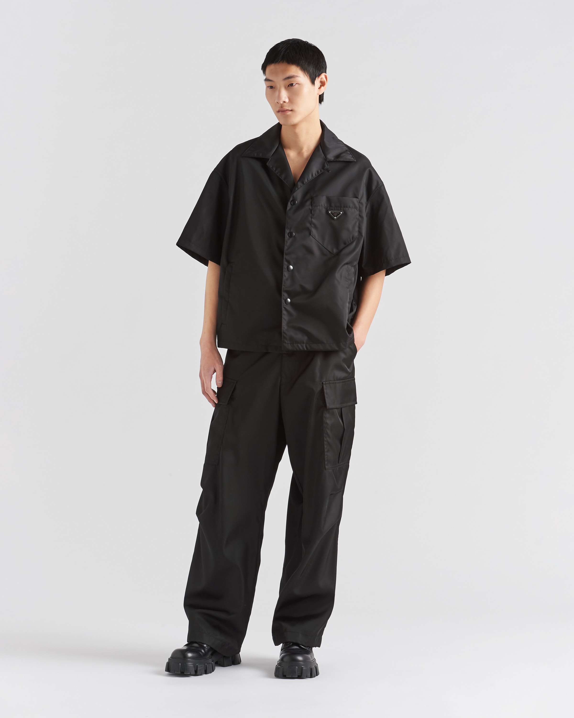Black Re-nylon Pants | PRADA Black Re-nylon Pants | PRADA