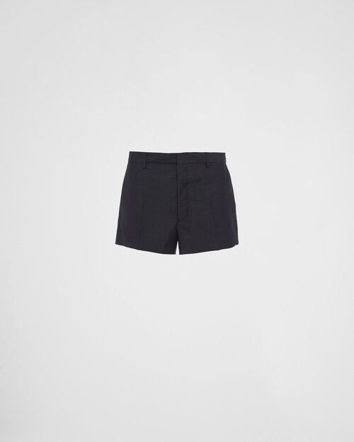 Prada Mohair wool shorts 1