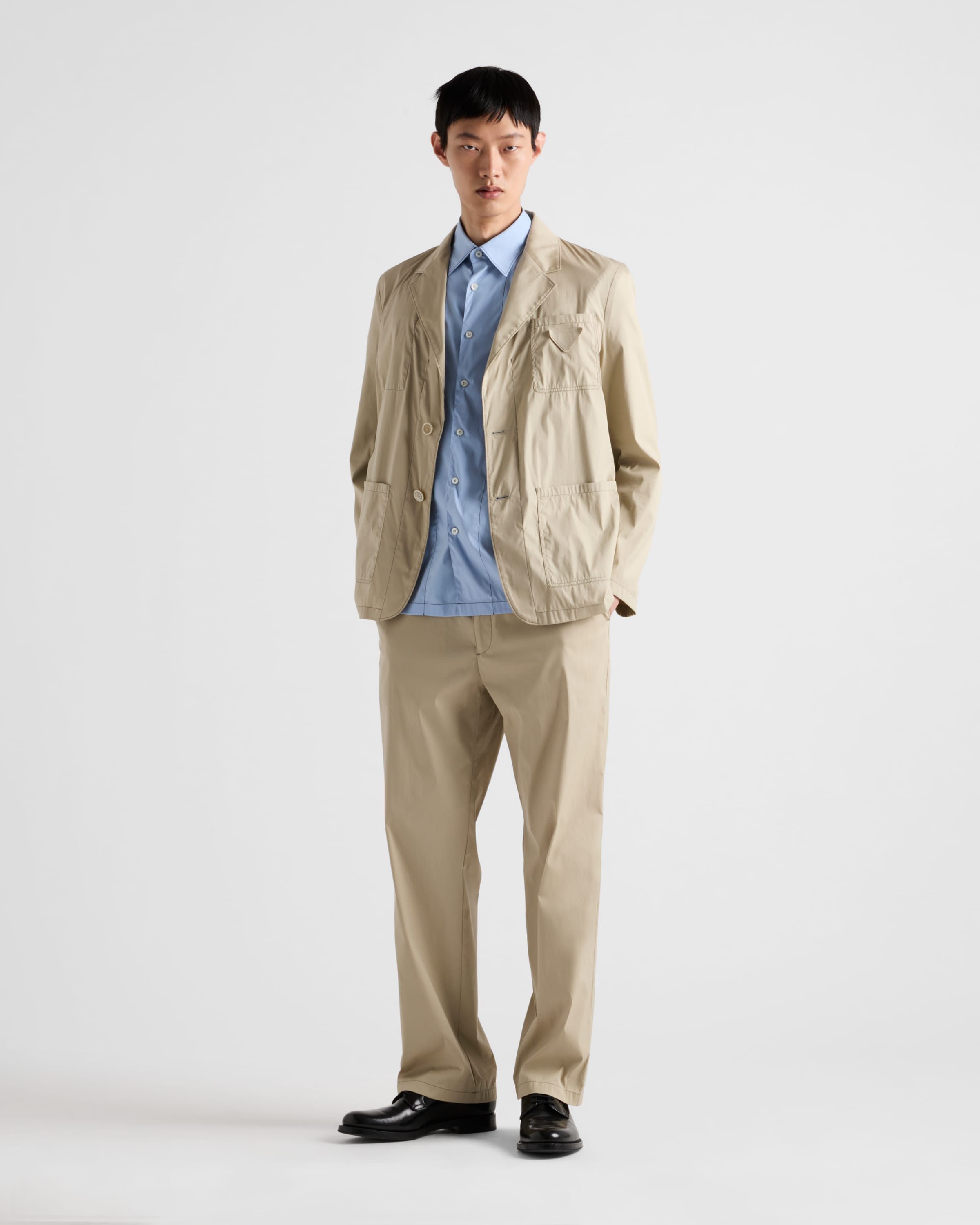 Prada Stretch Poplin Pants