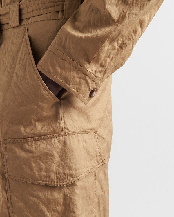 Prada Men Vintage-Effect Cotton Bermudas