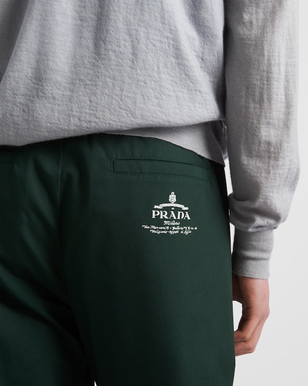 Hose aus Popeline Hose aus Popeline