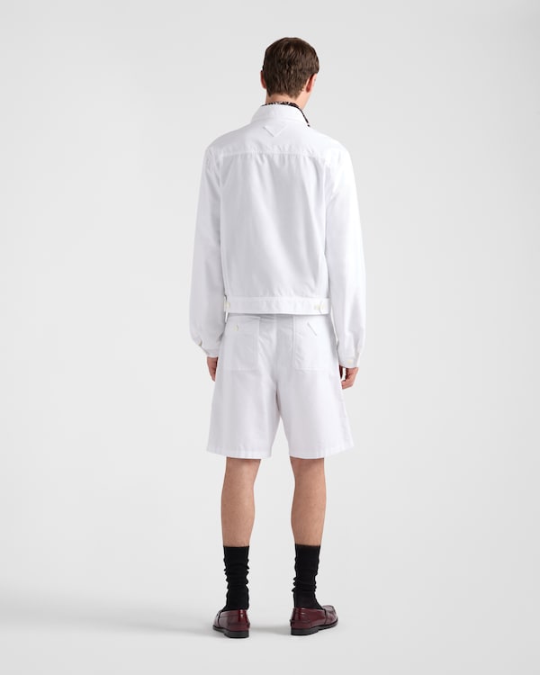 Cotton Bermudas - White Cotton Bermudas - White