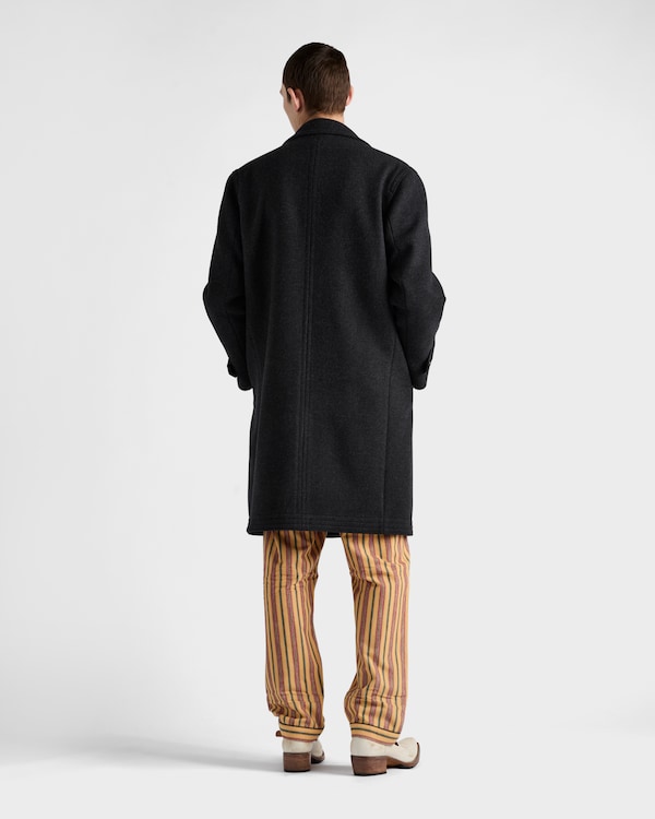 Pantalones de algodón a rayas - Cognac/Rojo Pantalones de algodón a rayas - Cognac/Rojo