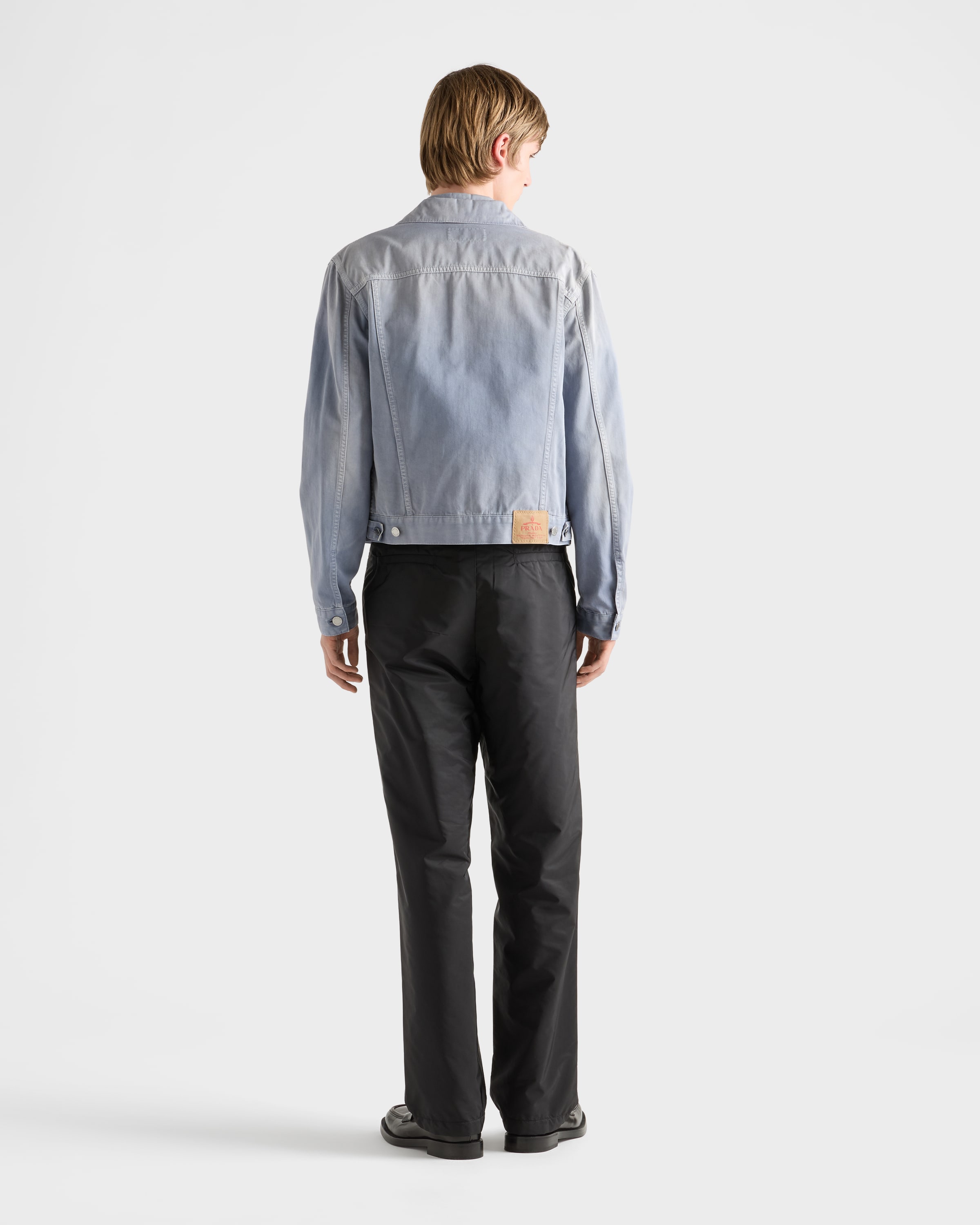 ブラック Re-nylon パンツ | PRADA