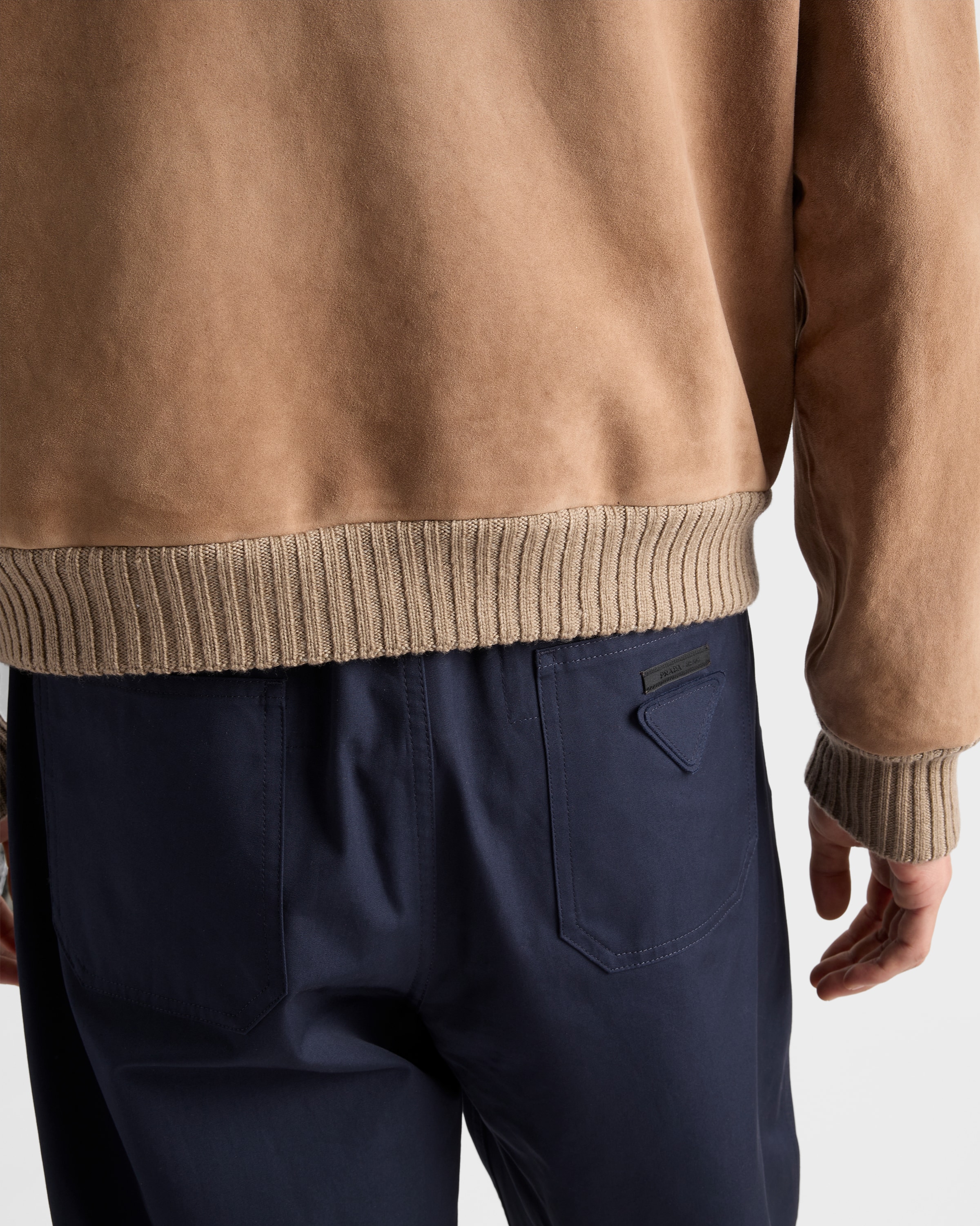 Prada Hose Aus Baumwolle In Blue