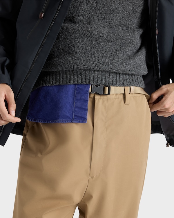 Technical fabric pants Technical fabric pants