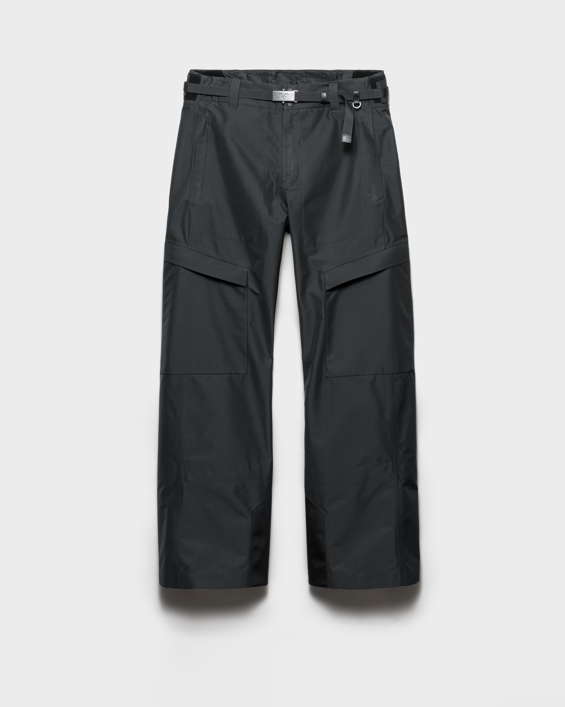 Technical fabric ski pants