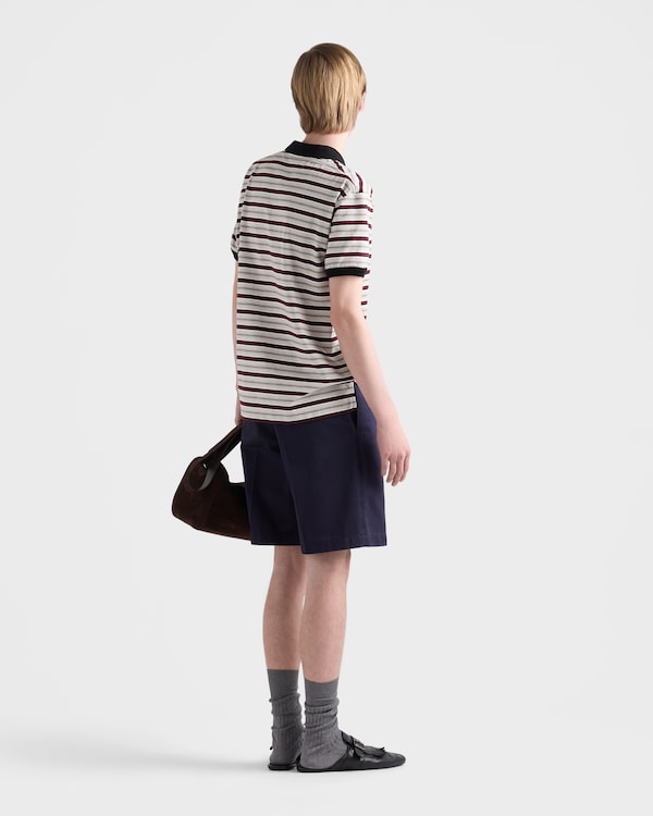 Bermuda in cotone - Blu Bermuda in cotone - Blu