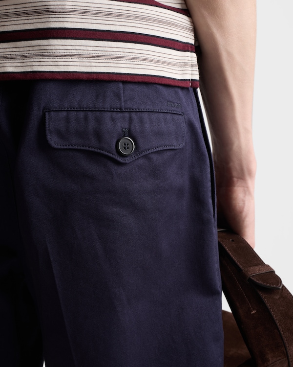 Bermuda in cotone - Blu Bermuda in cotone - Blu