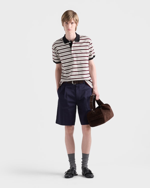 Bermuda in cotone - Blu Bermuda in cotone - Blu