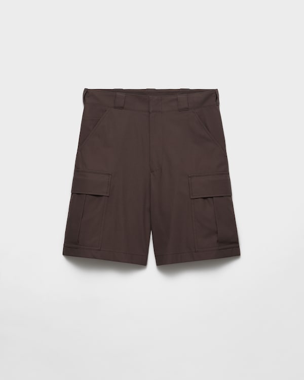 Cotton Bermudas - Swamp Green Cotton Bermudas - Swamp Green
