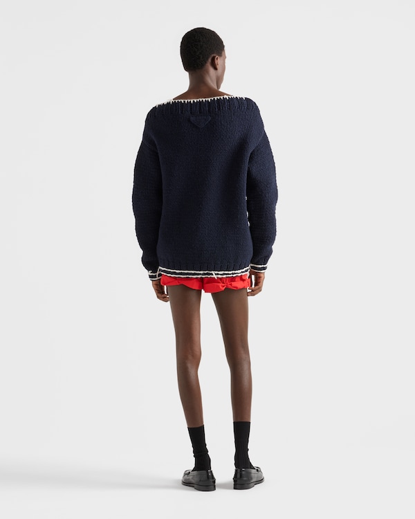 Bermuda en popeline de coton - Rouge Bermuda en popeline de coton - Rouge