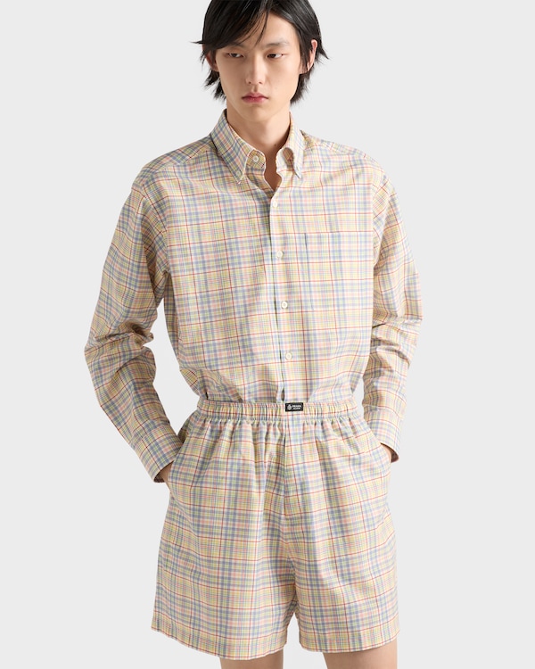 Cotton Bermudas - Sapphire Blue Cotton Bermudas - Sapphire Blue