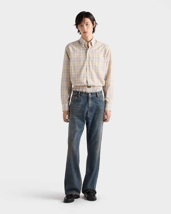Cotton Bermudas - Sapphire Blue Cotton Bermudas - Sapphire Blue