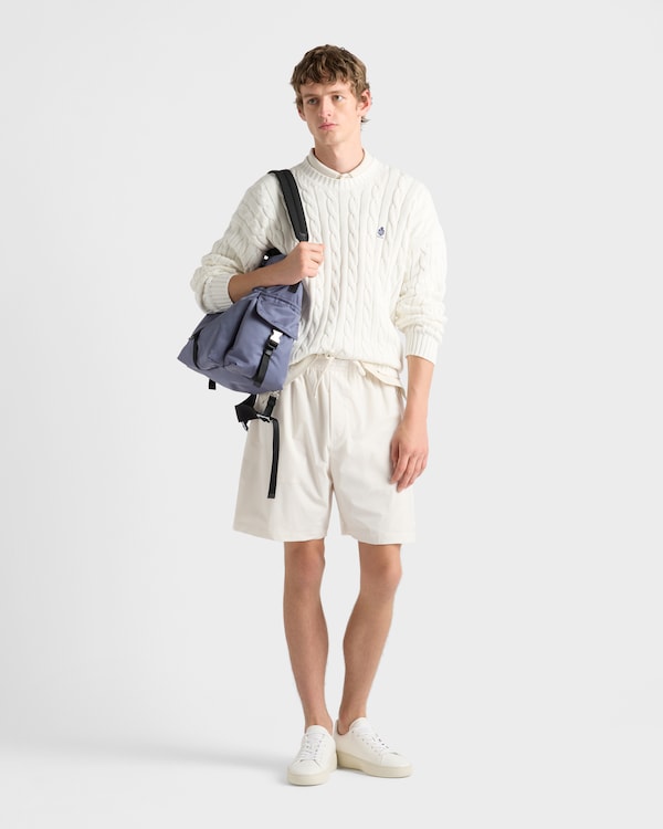 Re-Nylon Bermuda shorts - Chalk White Re-Nylon Bermuda shorts - Chalk White