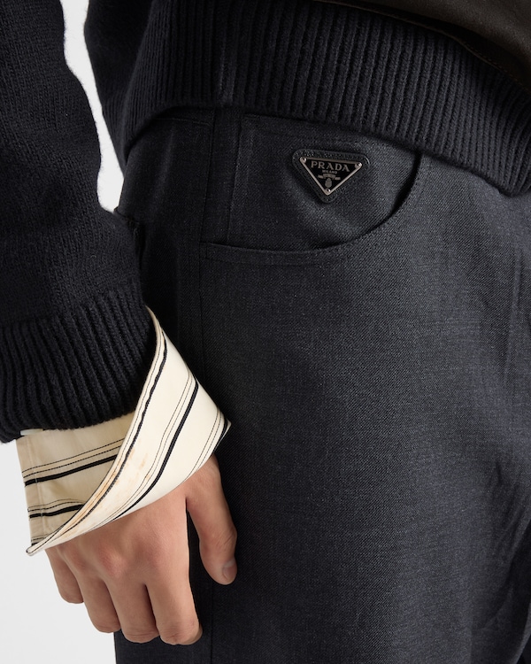 Wool pants - Anthracite Gray Wool pants - Anthracite Gray