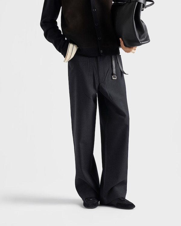 Wool pants - Anthracite Gray Wool pants - Anthracite Gray