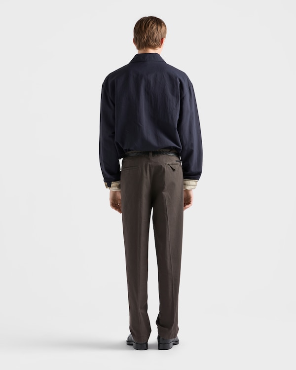 Garment-dyed cotton pants - Swamp Green Garment-dyed cotton pants - Swamp Green