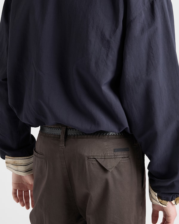 Garment-dyed cotton pants - Swamp Green Garment-dyed cotton pants - Swamp Green