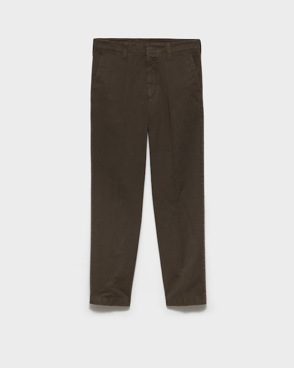 Garment-dyed cotton pants - Swamp Green Garment-dyed cotton pants - Swamp Green