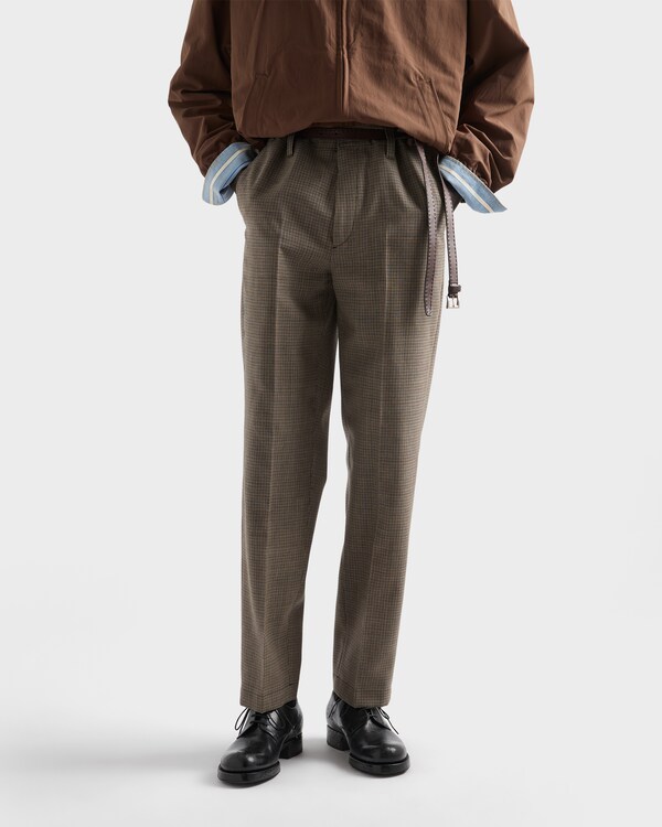 Pantalon en laine - Vert forêt Pantalon en laine - Vert forêt