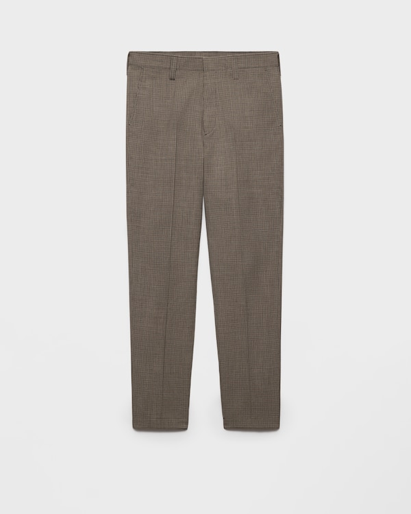 Pantalon en laine - Vert forêt Pantalon en laine - Vert forêt