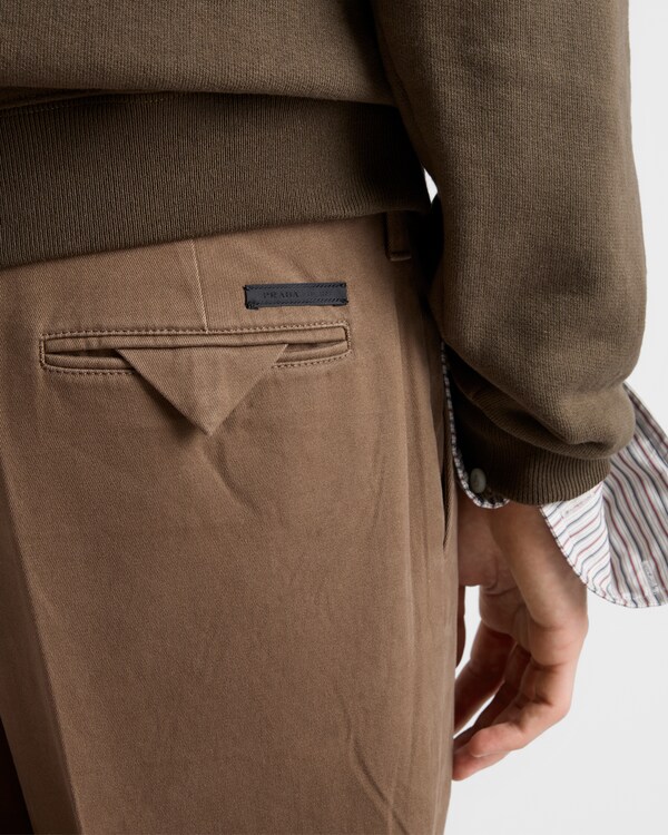 Washed cotton pants - Bamboo Gray Washed cotton pants - Bamboo Gray