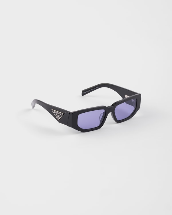 Sonnenbrille mit Triangolo-Logo - Gläser In Violett Sonnenbrille mit Triangolo-Logo - Gläser In Violett