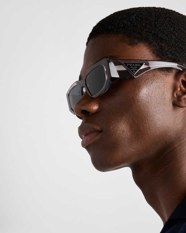 Sunglasses with triangle logo Sunglasses with triangle logo