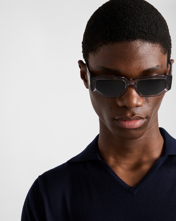 Sunglasses with triangle logo Sunglasses with triangle logo