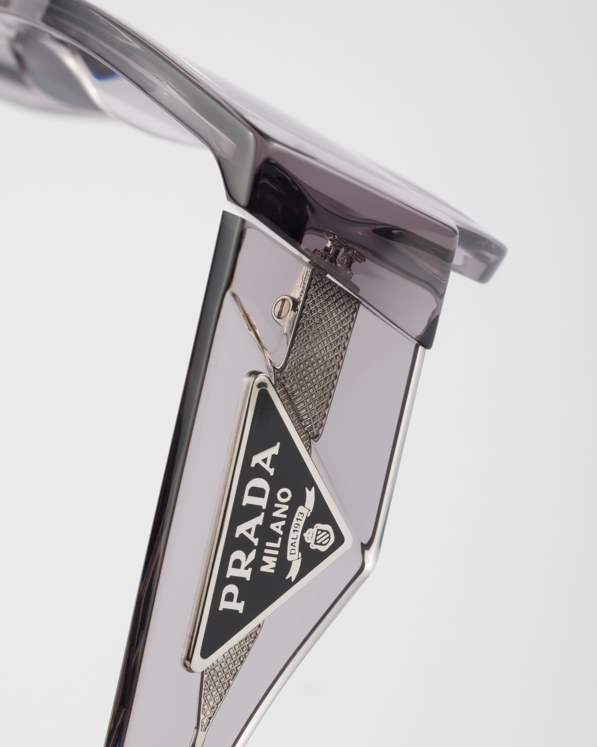 Graphite lenses Prada Symbole sunglasses | PRADA