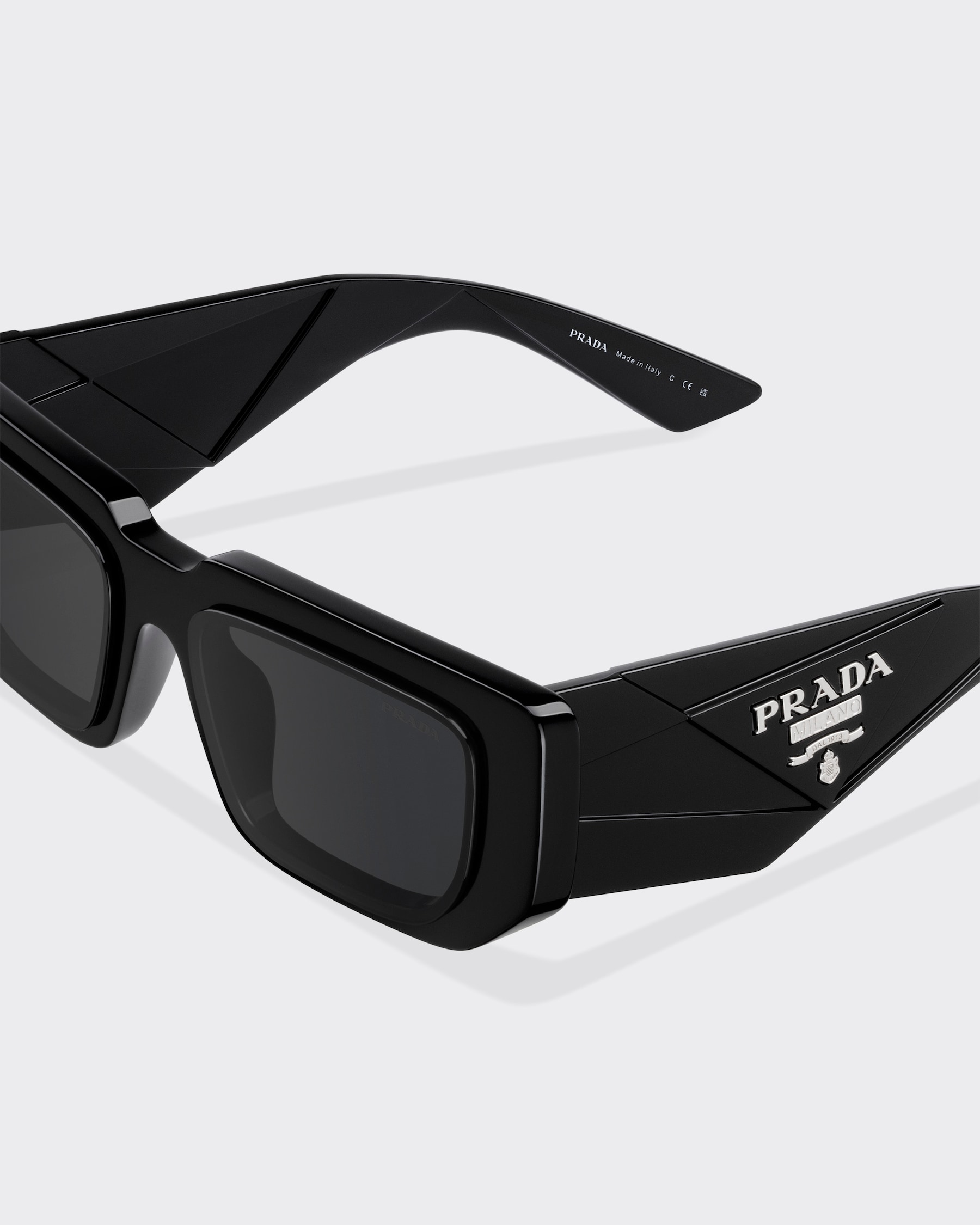 Slate Gray Lenses Sunglasses With Prada Logo PRADA