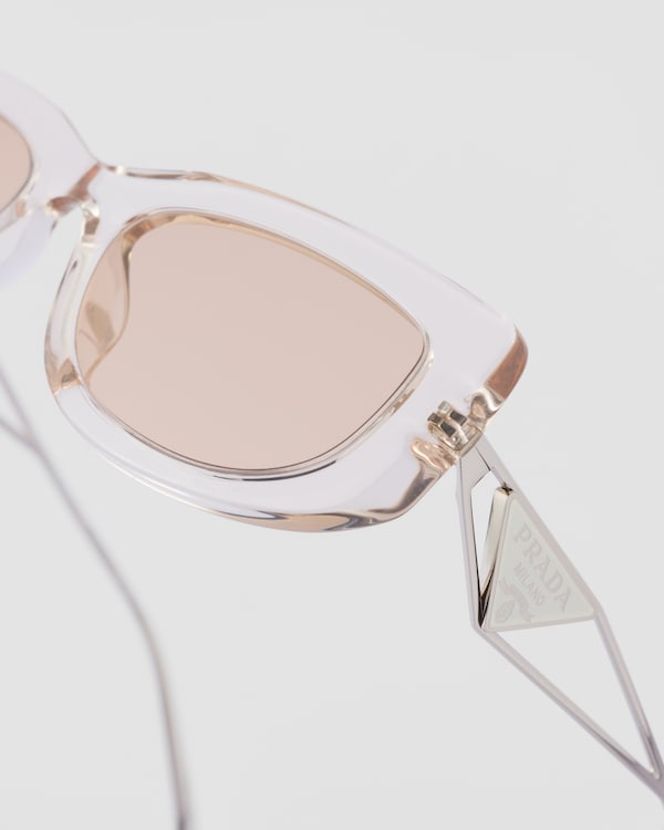 Sunglasses with triangle logo Sunglasses with triangle logo