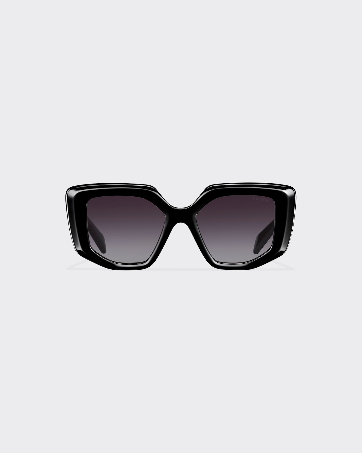 Gradient Grafite Lenses Sunglasses With Triangle Logo PRADA