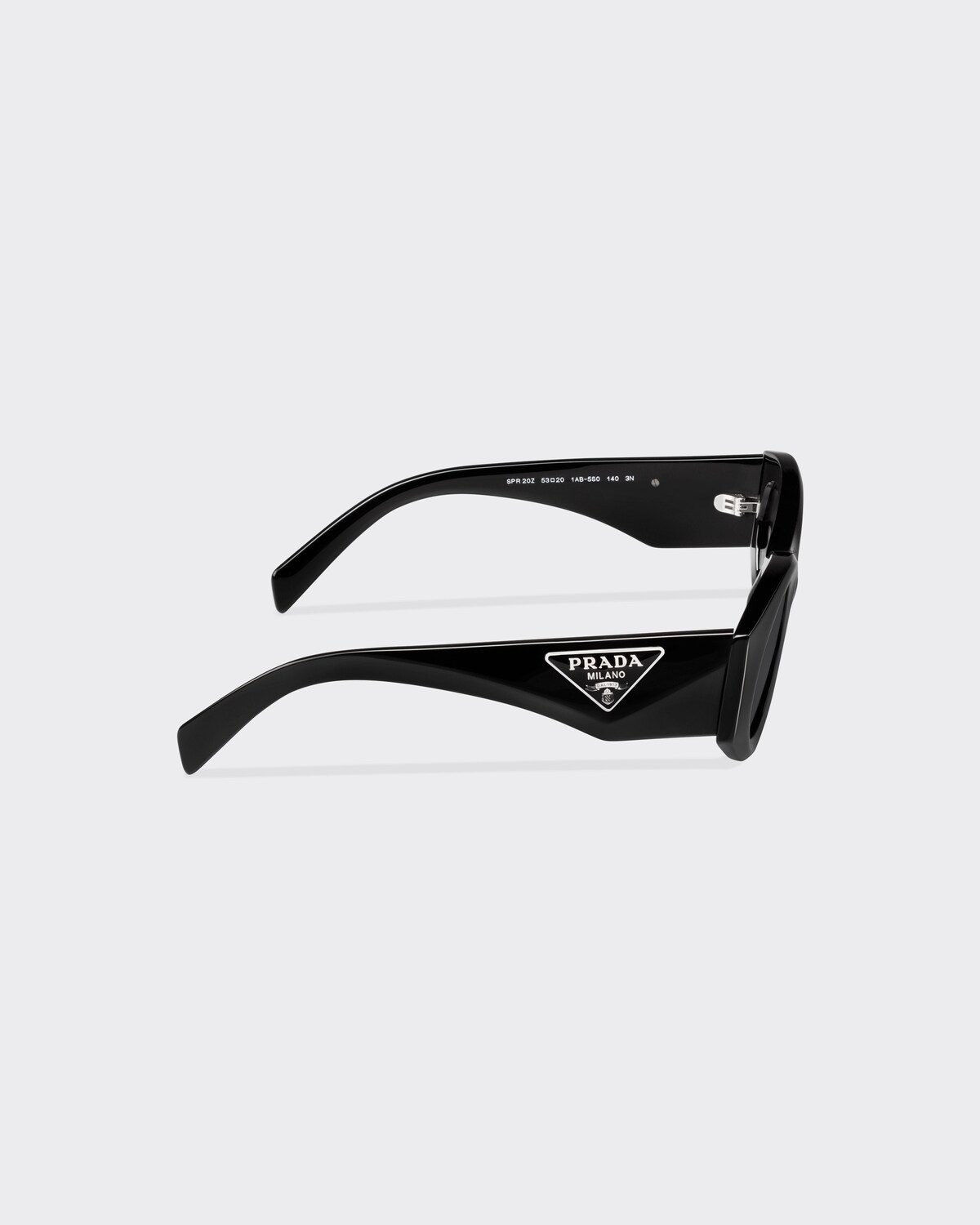 Slate Gray Lenses Sunglasses With Triangle Logo PRADA