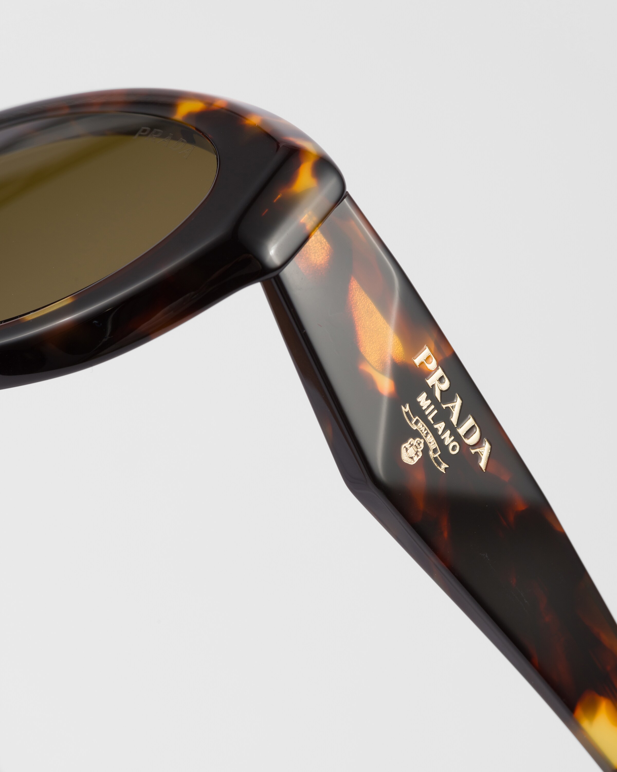 Loden Green Lenses Prada Symbole Sunglasses | PRADA