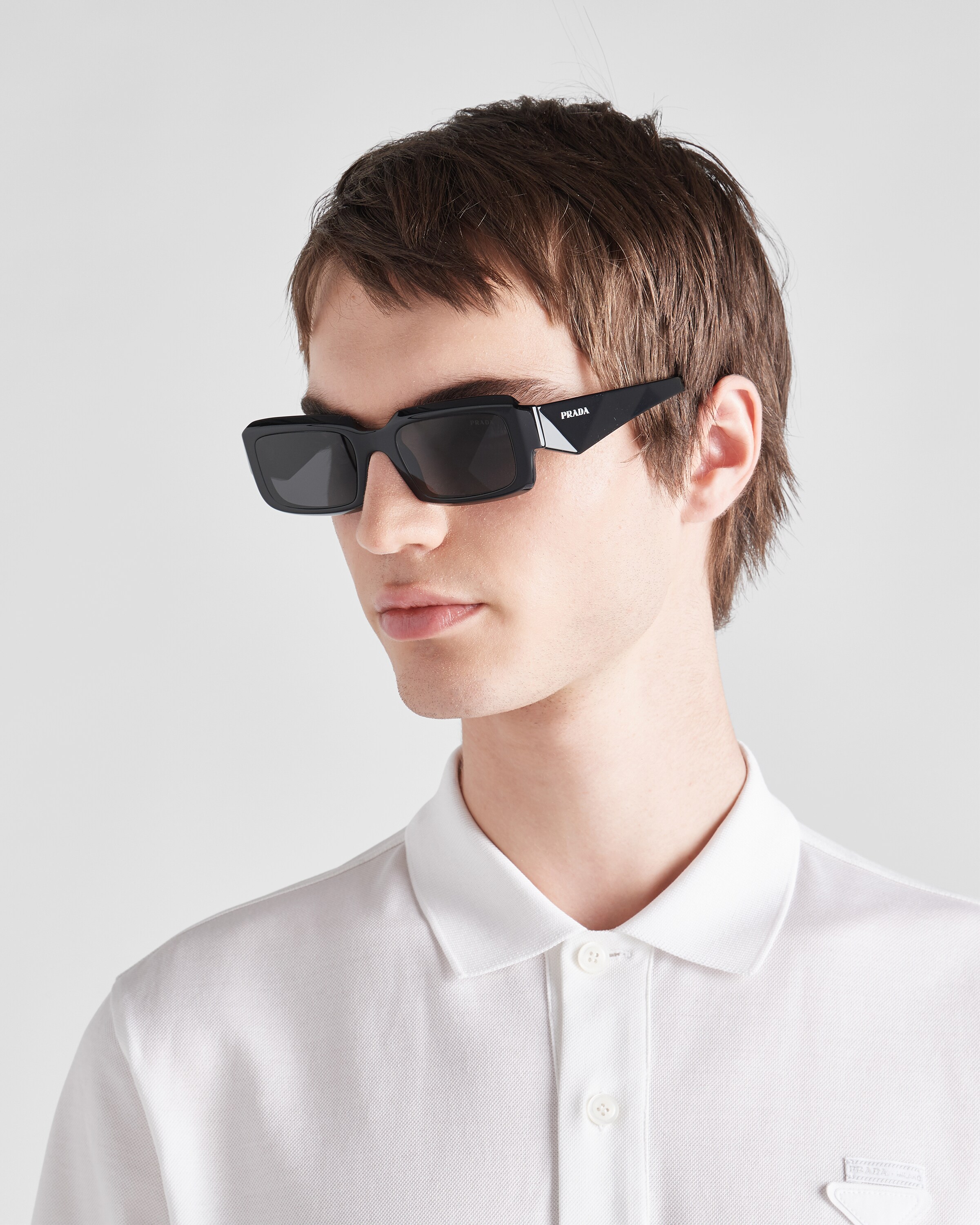 Slate Gray Lenses Prada Symbole Sunglasses PRADA Slate Gray Lenses Prada Symbole Sunglasses PRADA